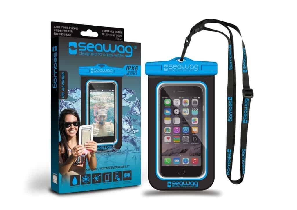 Waterproof cell phone holder