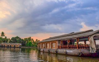 Boathouse in Alleppey
