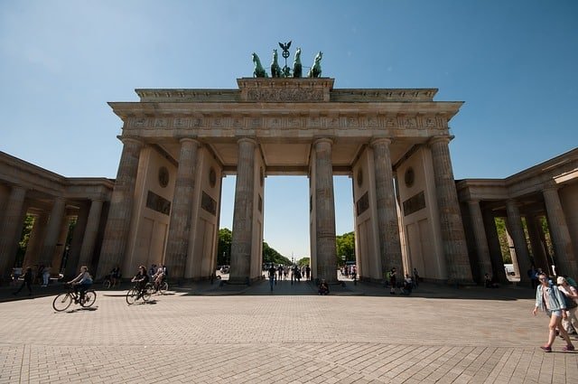 Brandenburg Gate part of the Berlin Wall
