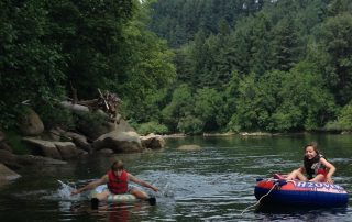 How to Float the river with kids