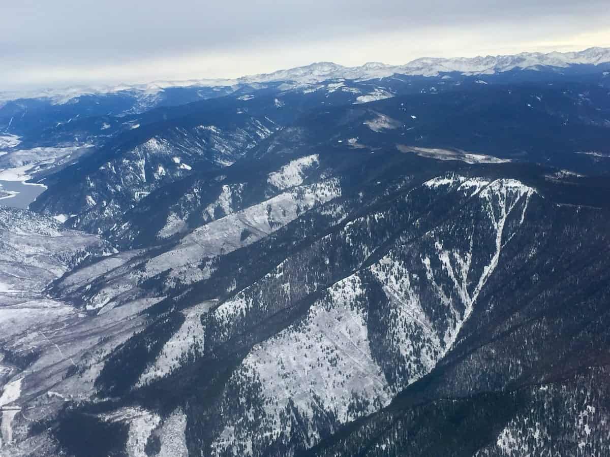 Flying into Aspen