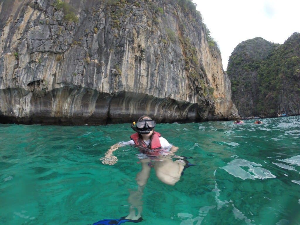Snorkeling at phi phi island