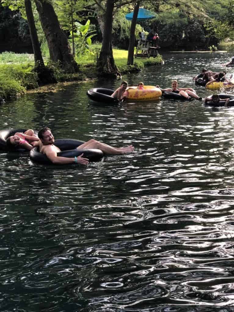 Guadalupe River float