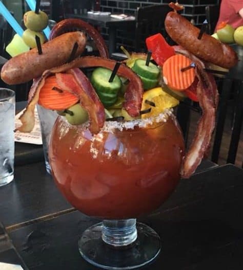Hangover Recovery Bloody Mary at Guy Fieri’s Kitchen & Bar