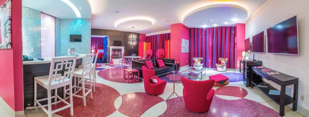 Hot Pink Suite at The Palms