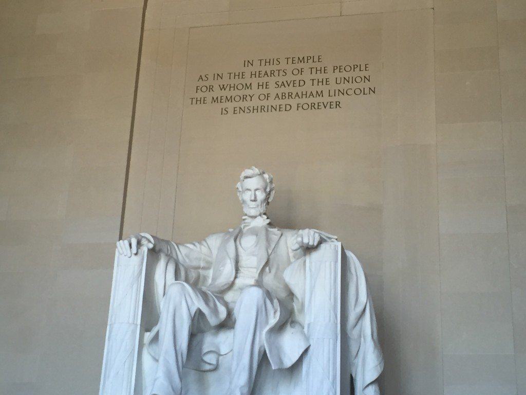 Lincoln Monument in DC