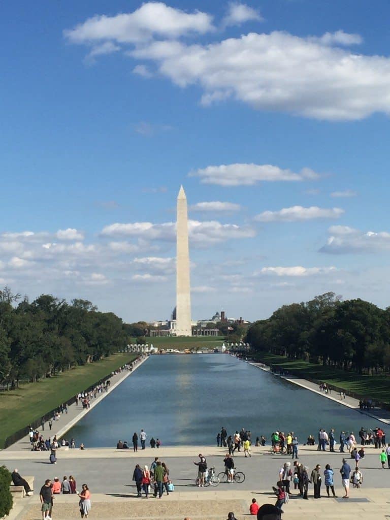 George Washington monument in DC