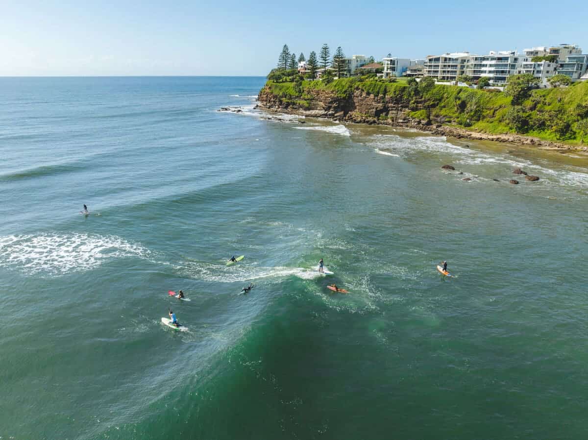 Learn to surf at the Sunshine Coast