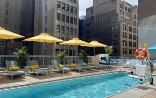 Margaritaville Times Square one of the Best Rooftop Pools In NYC