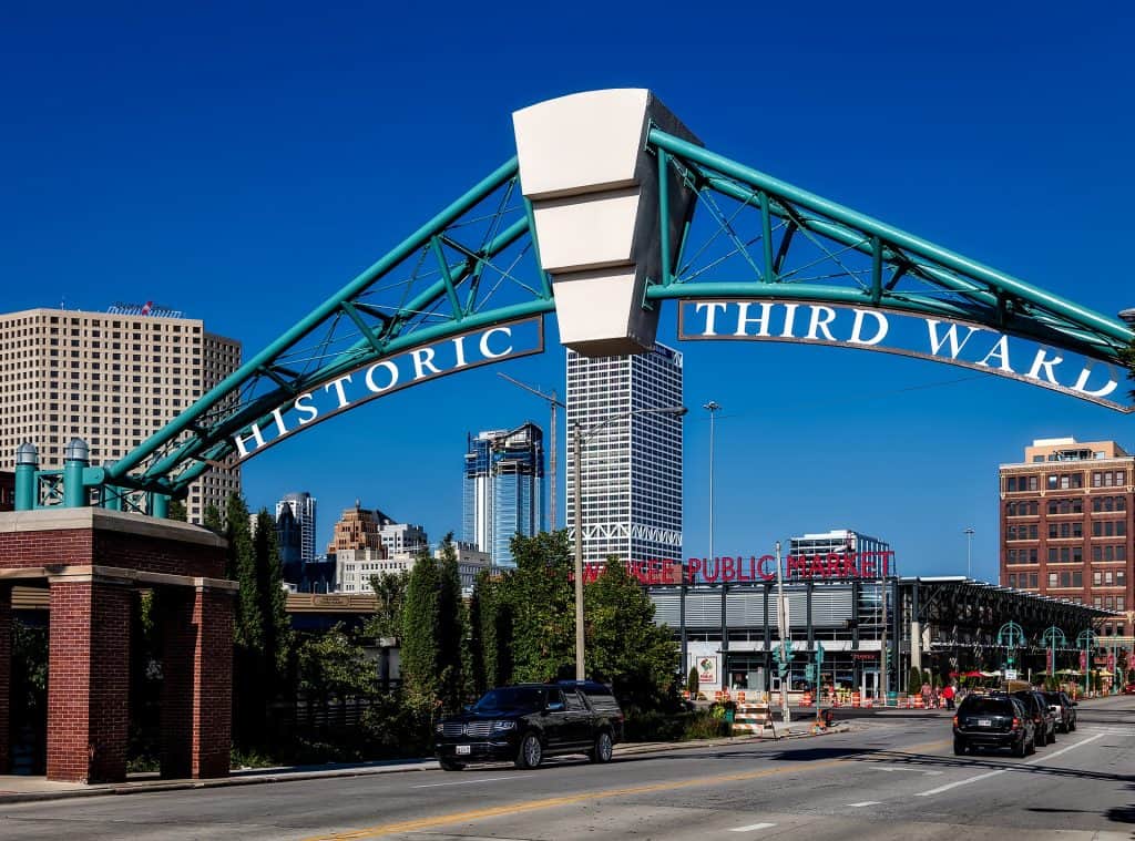 Historic Third Ward in Milwaukee, WI.