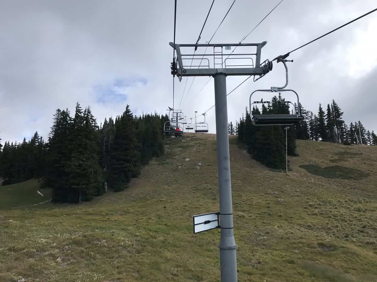 Mt. Hood Meadows chair lift