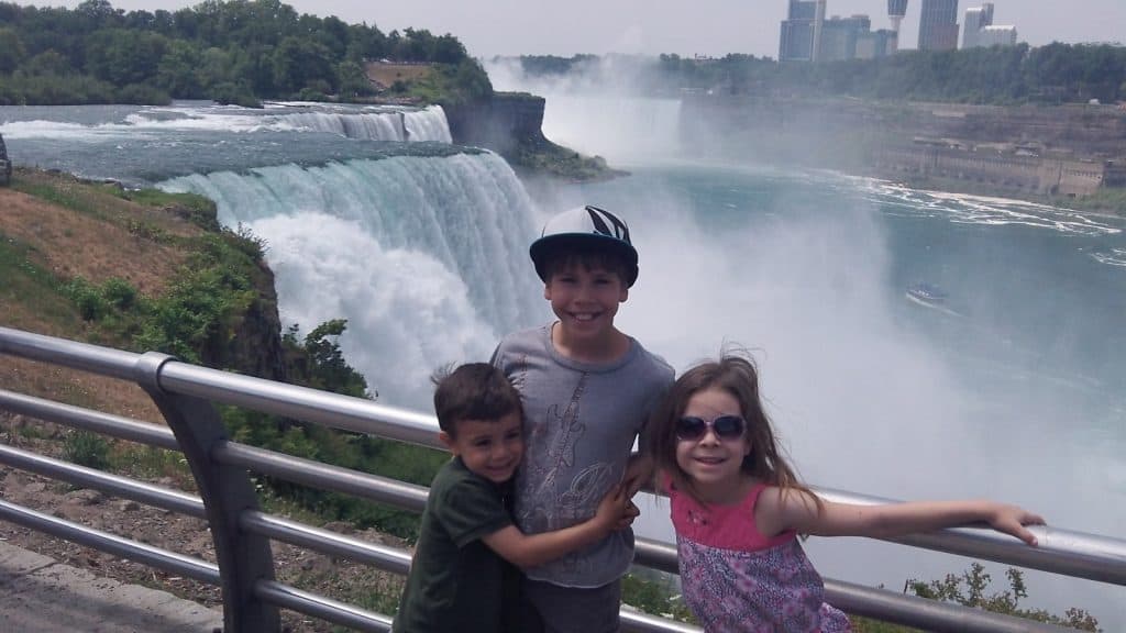 Niagara Falls with kids