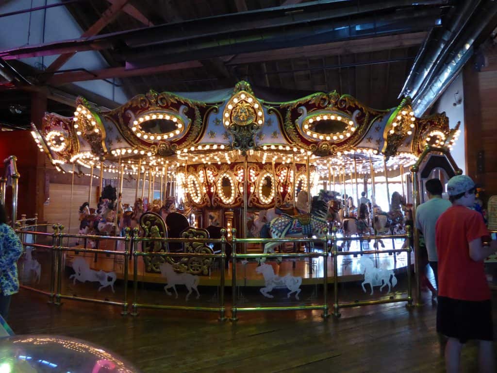 carousel at Miners Landing