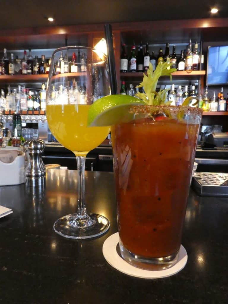 A Bloody Mary at Q Restaurant