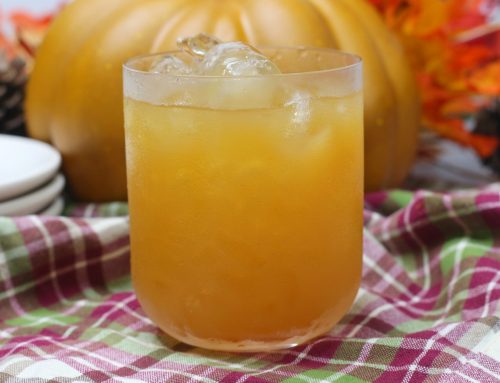 Pumpkin Apple Cider Cocktail with Bourbon