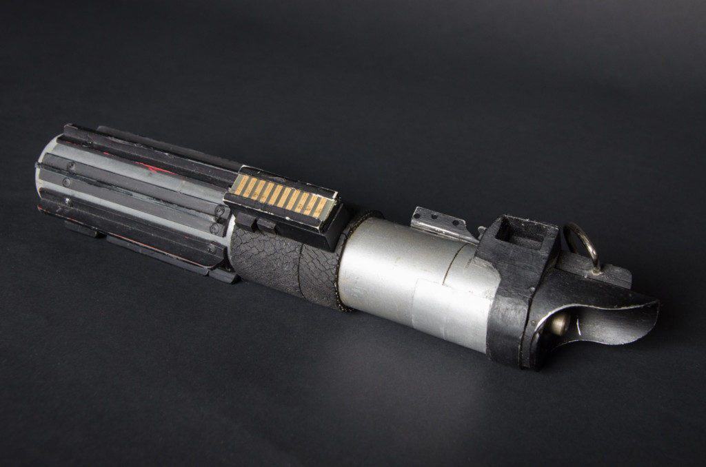 the light saber used by Luke Skywalker in the scene where Darth Vader chopped his hand off.