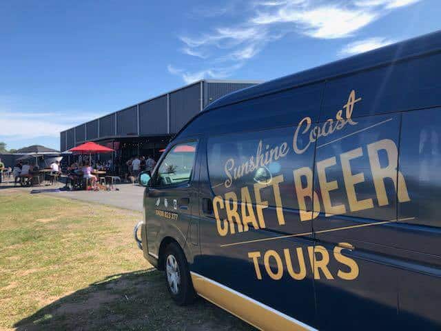 Sunshine Coast Craft Beer Tours bus