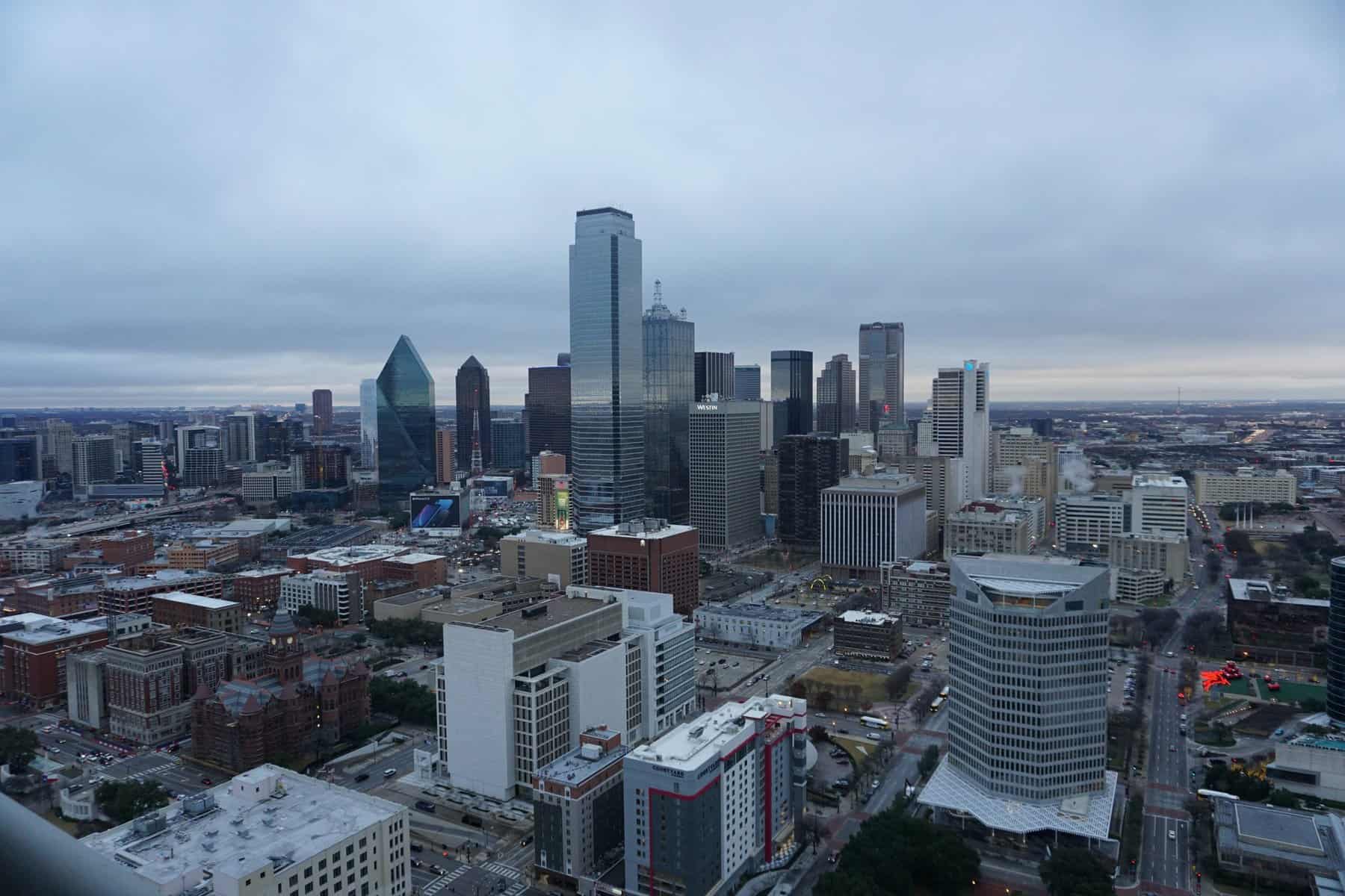 The views from Reunion Tower