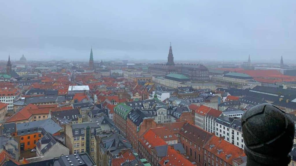 View from Copenhagen city hall