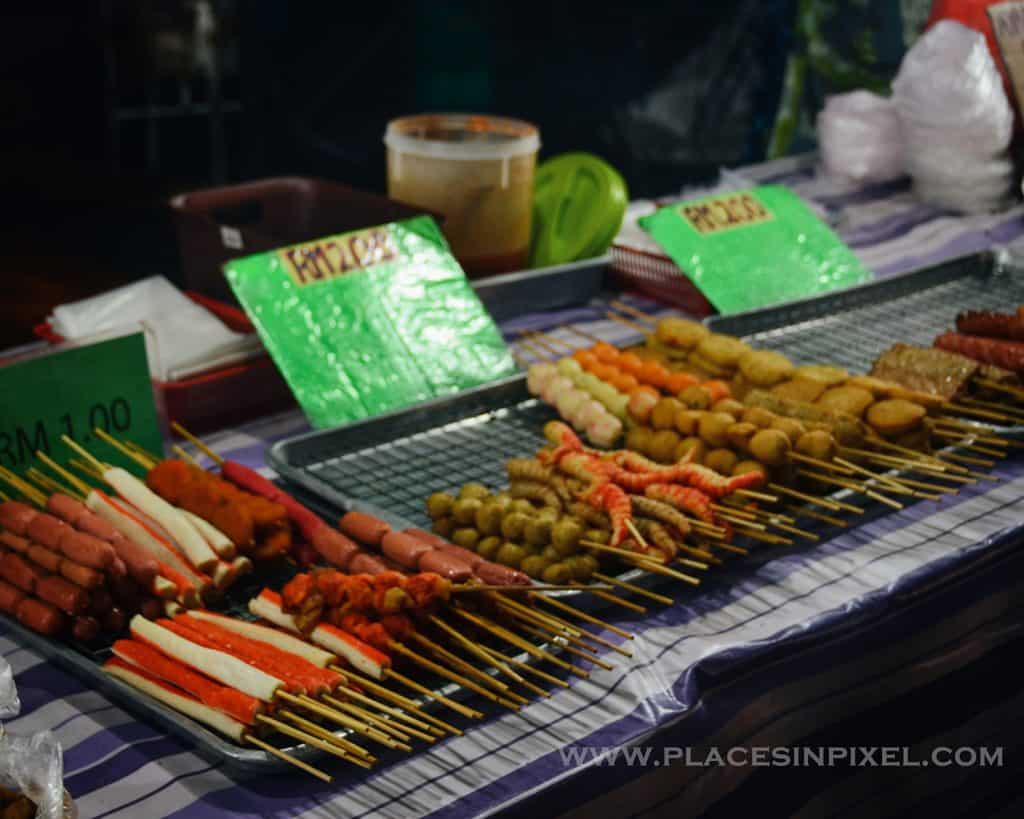 yummy street food at Langkawi’s Night Markets