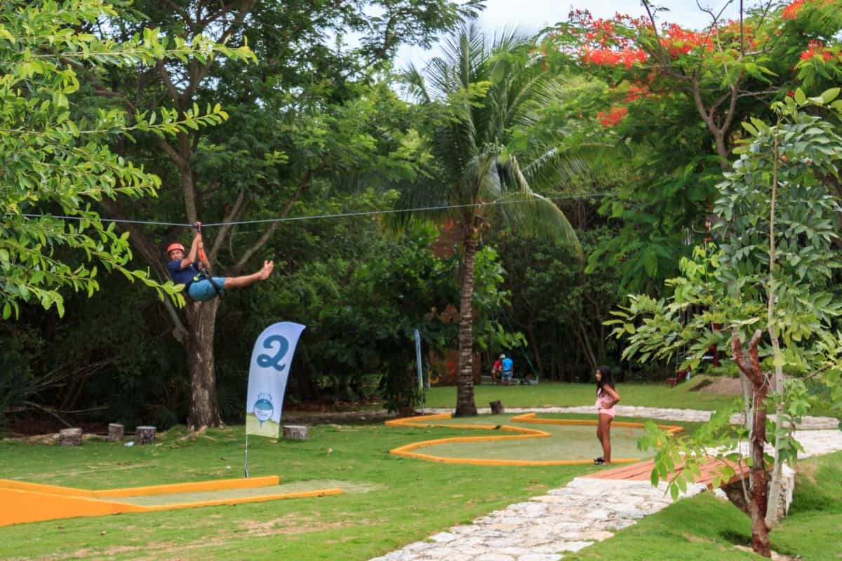 Zipline at Grand Velas Riviera Maya