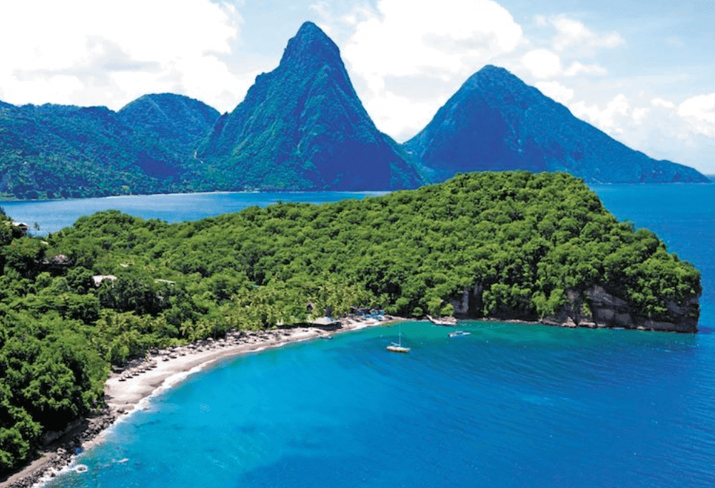 Anse Chastanet in St. Lucia