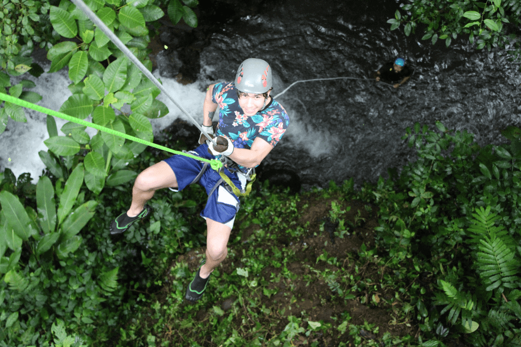 La Roca Canyoning - Rappeling in Costa Rica
