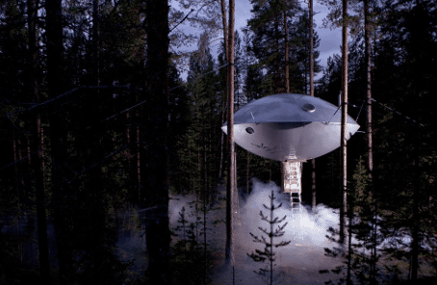 UFO at TreehotelUFO at Treehotel